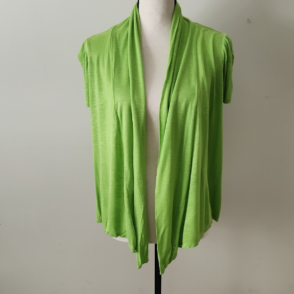 AGB Bright Green Women's Cardigan